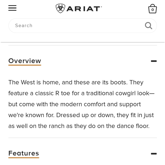 Ariat Cowboy Boot - Heritage Western 2 - Picture 10 of 11